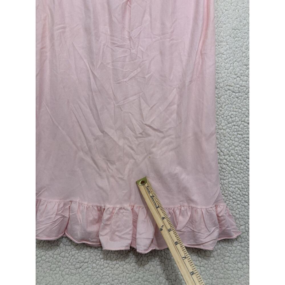 Vintage Tom Girl Eastern Isles‎ Size 8 Pink Nightgown Lace Ruffle Prairie USA - Picture 3 of 7